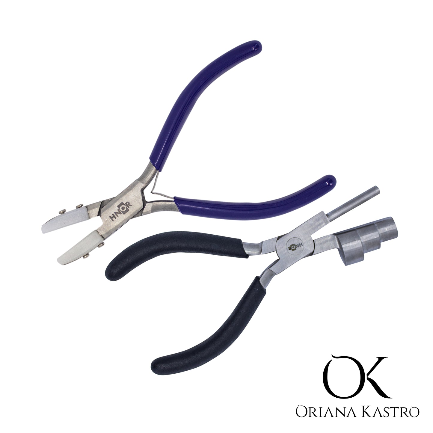 Duo of Pliers, Mandrel Shaper Pliers, Silicone Pliers #8