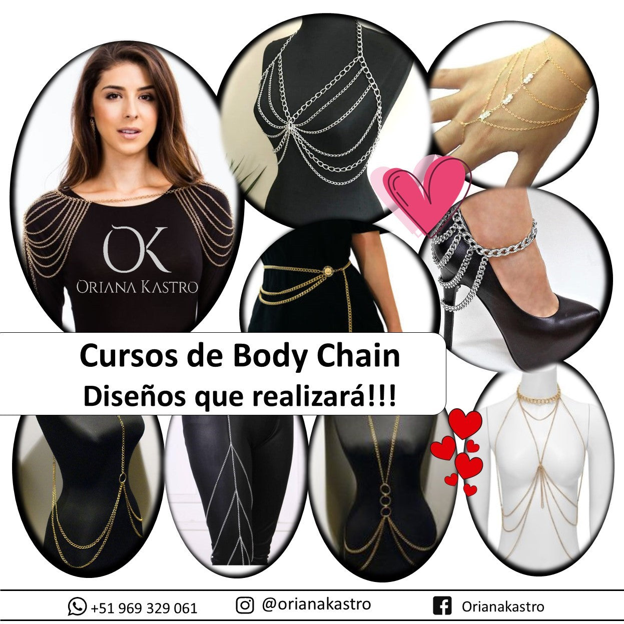 Curso Body Chain + Curso Gratuito para Empreendedores