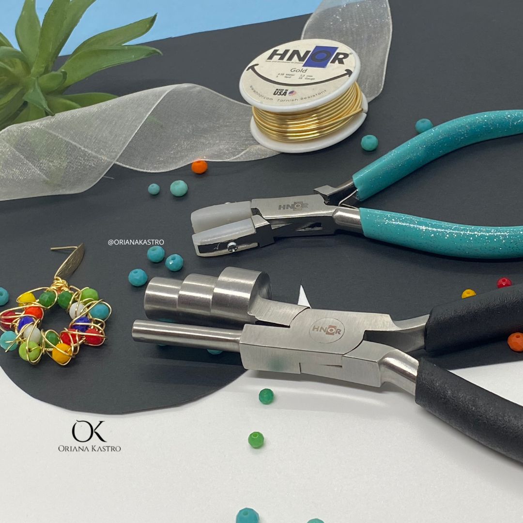 Duo of Pliers, Mandrel Shaper Pliers, Silicone Pliers #8