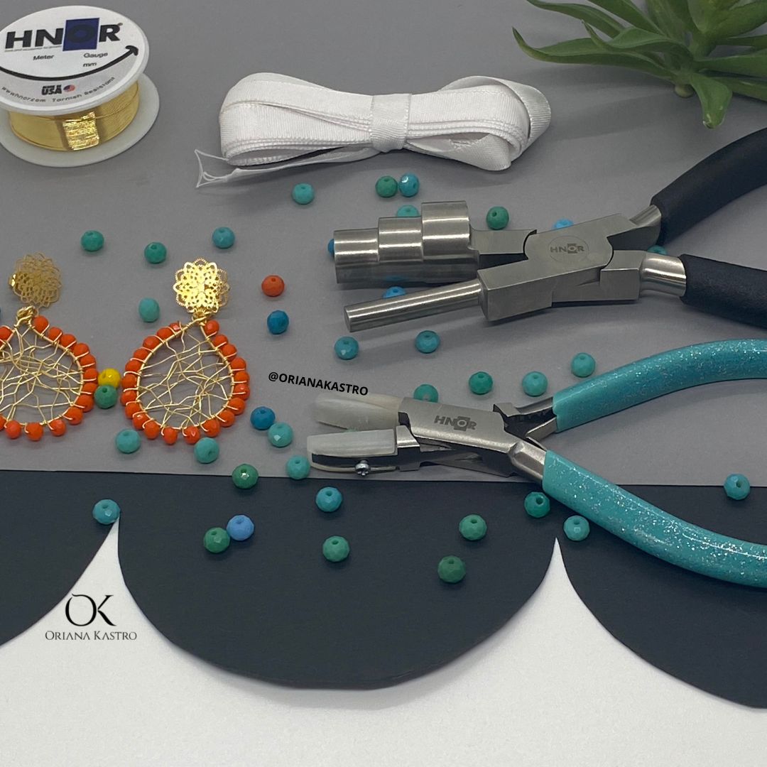 Duo of Pliers, Mandrel Shaper Pliers, Silicone Pliers #8