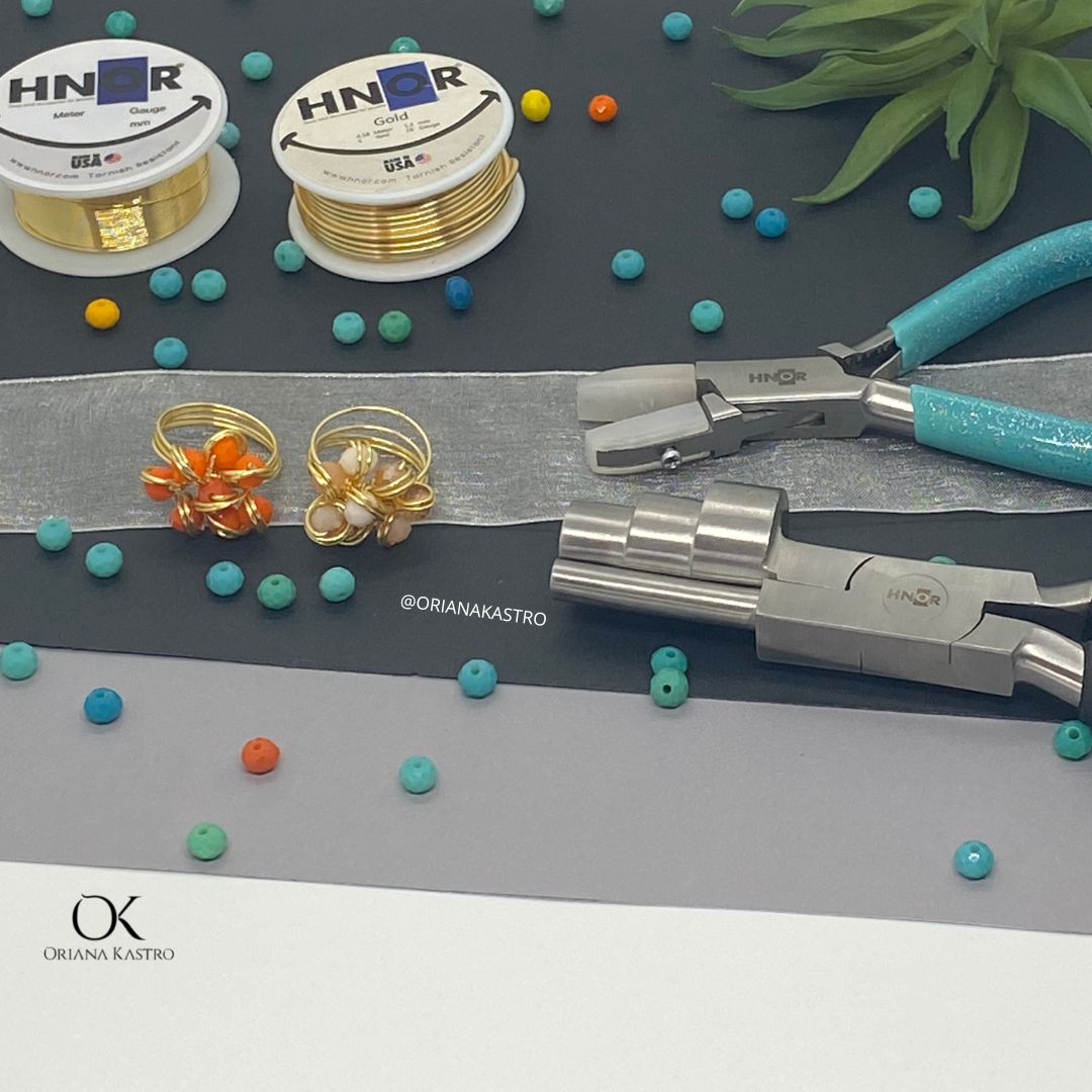 Duo of Pliers, Mandrel Shaper Pliers, Silicone Pliers #8
