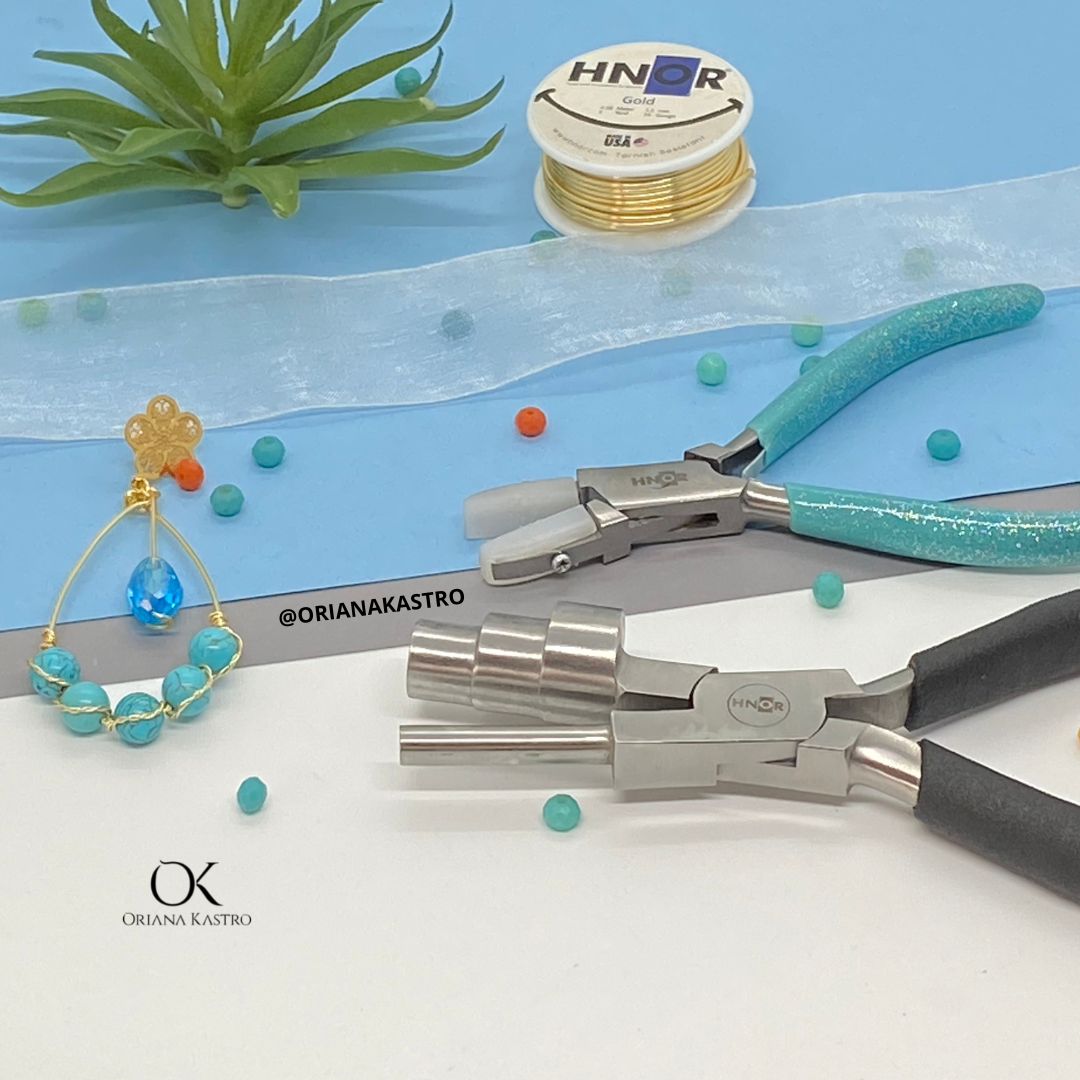 Duo of Pliers, Mandrel Shaper Pliers, Silicone Pliers #8