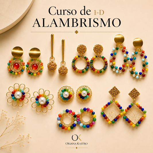 Curso de Joalheria Fina em Fabricação de Arame Nível 1 - Joalheria Artesanal
