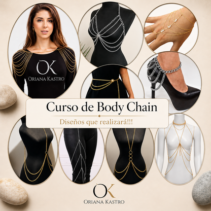 Curso Body Chain + Curso Gratuito para Empreendedores