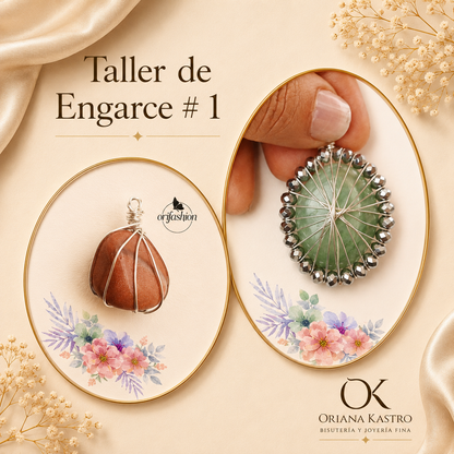 Taller de Bisutería - Engarce de Piedras en Alambrismo