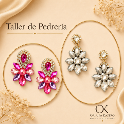 Taller de Aretes en Pedrería