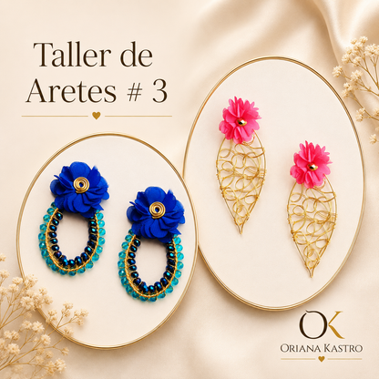 Taller de Aretes en Alambrismo - Nivel 3