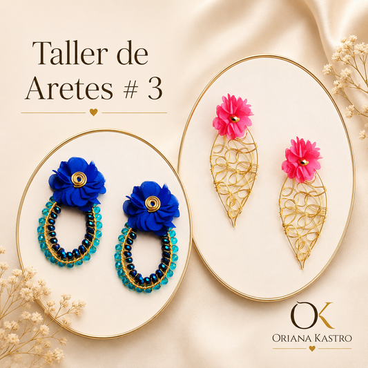 Taller de Aretes en Alambrismo - Nivel 3